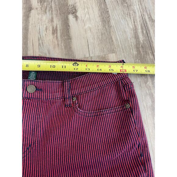 LRL Lauren Ralph Lauren women red jeans petite size10 vintage - Picture 5 of 7